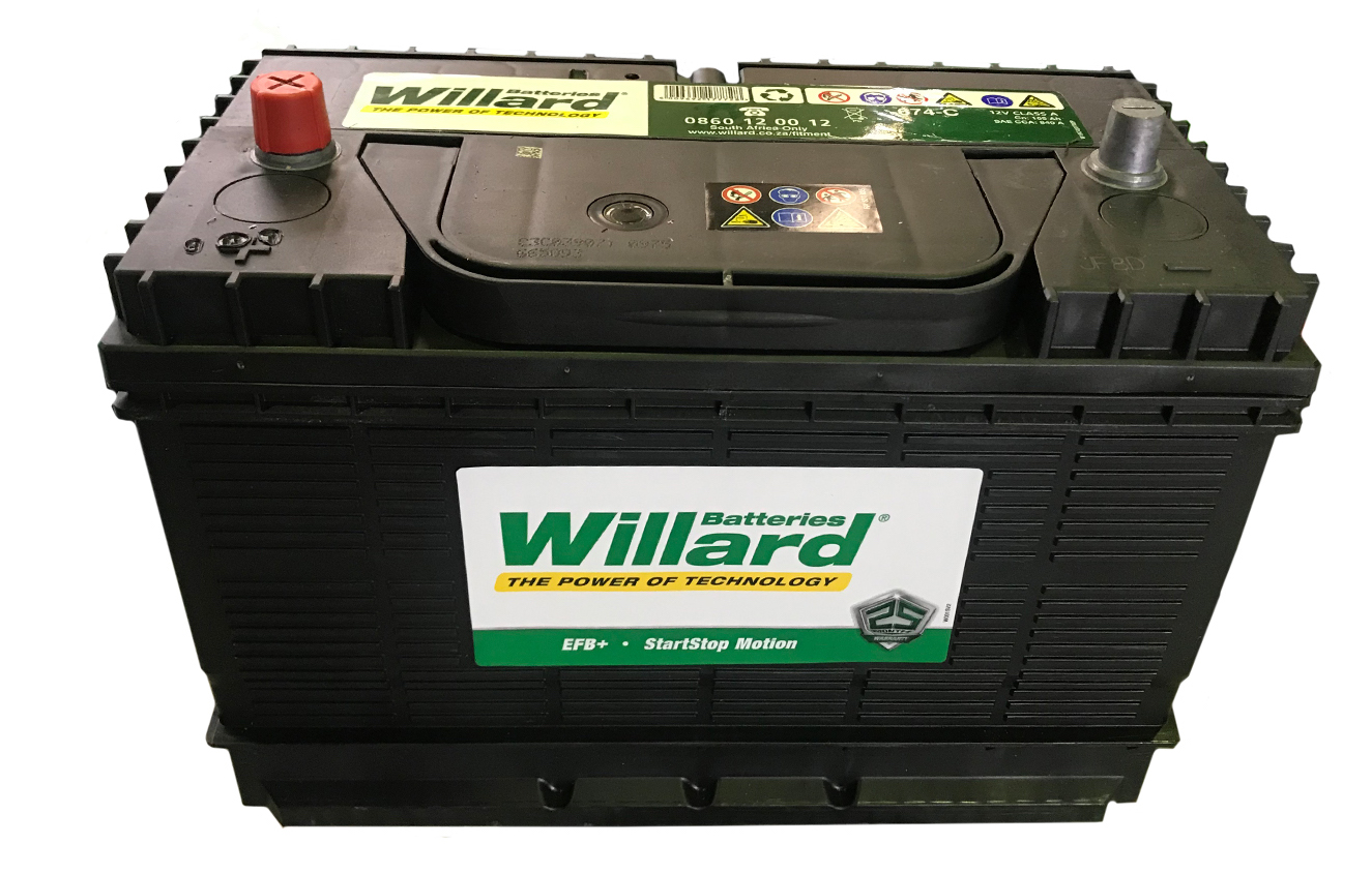 Willard Battery - 674C-105