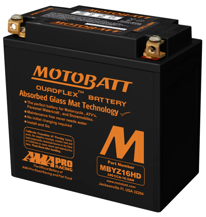 Motobatt MBYZ16HD