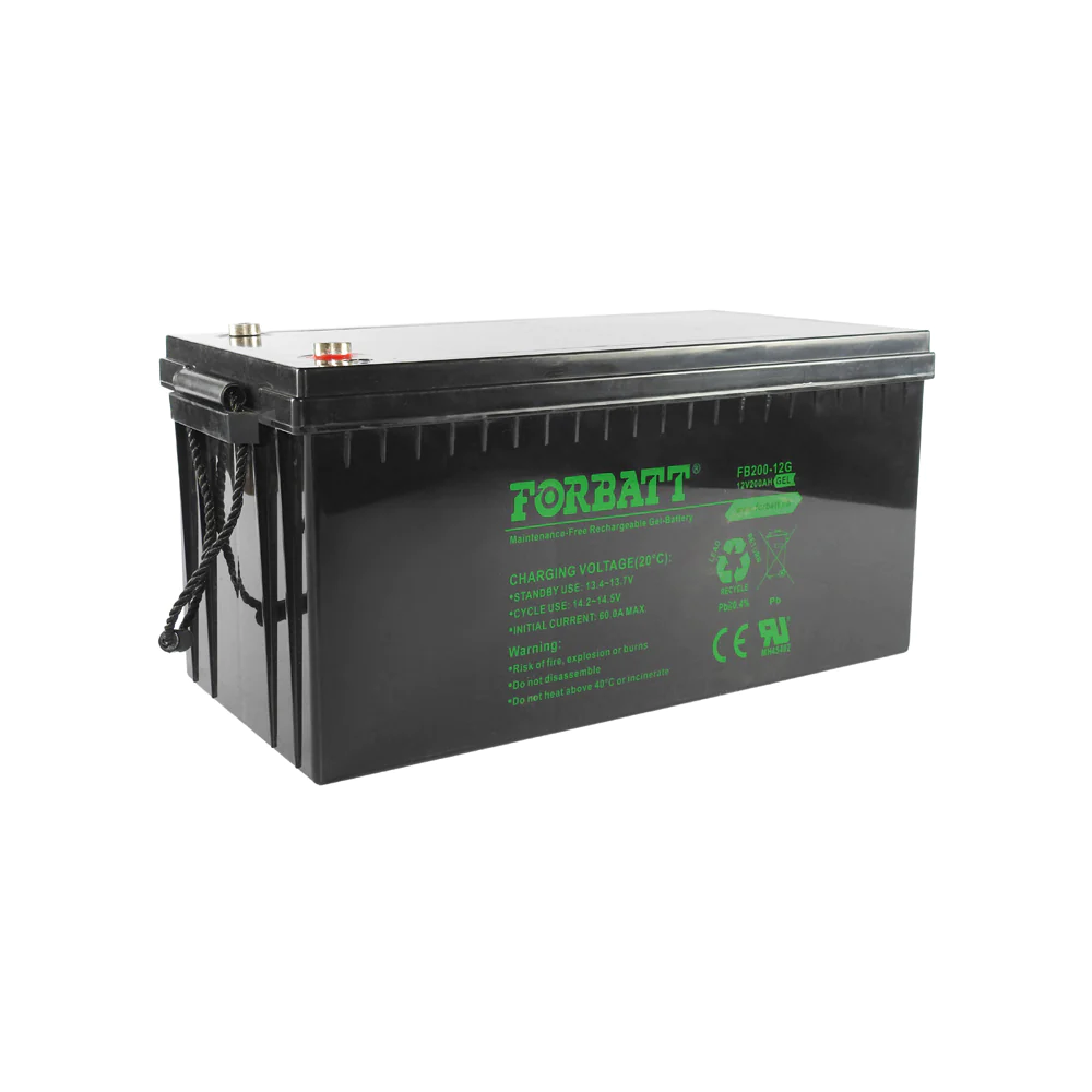 12V 200Ah VRLA GEL Forbatt Battery