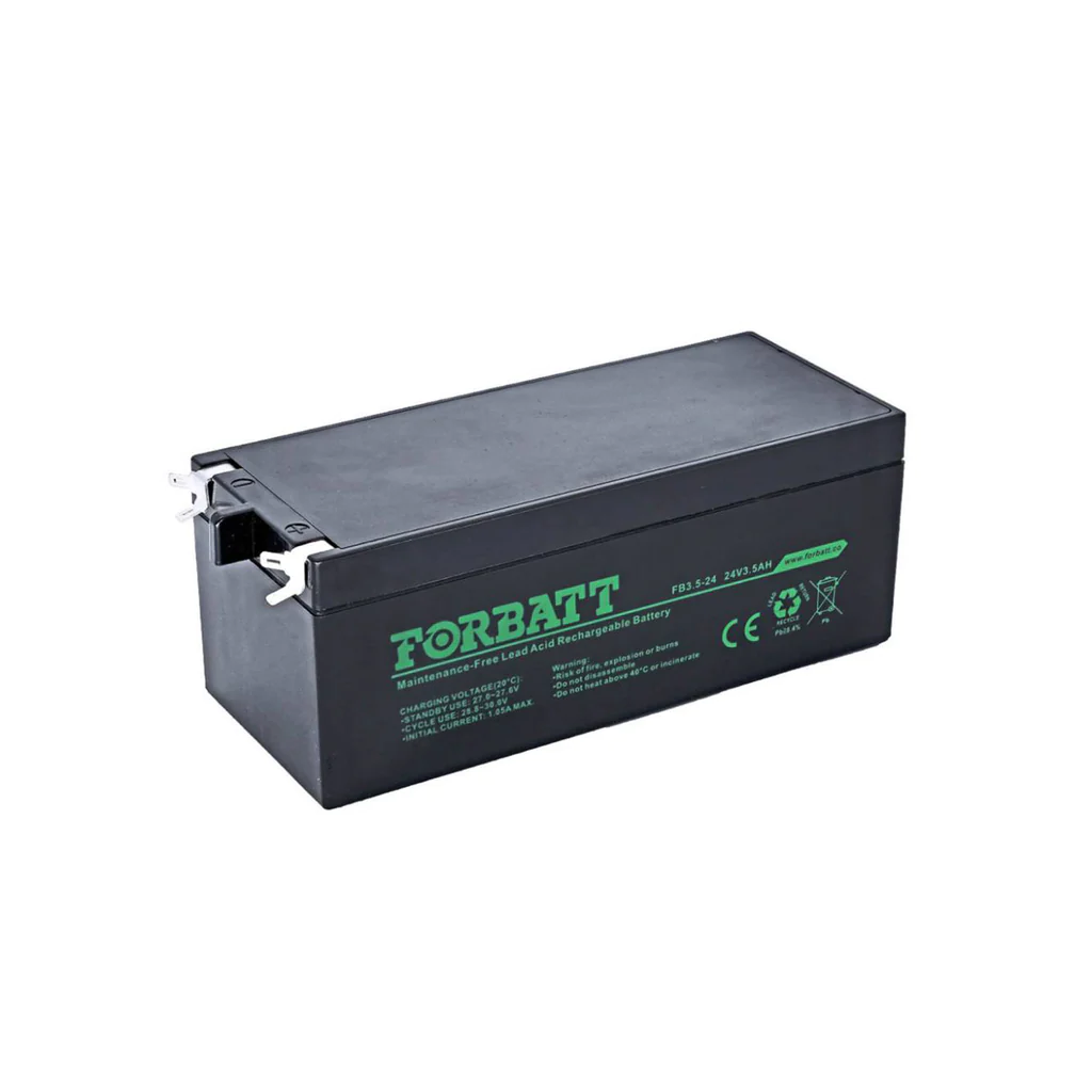24V 3.5Ah VRLA AGM Forbatt Battery