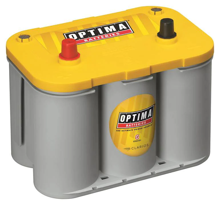 YTS4-2 12V 55Ah Yellow Top Optima AGM Spiral Cell Battery