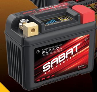 SABAT LITHIUM BATTERY 12V24Wh 2A